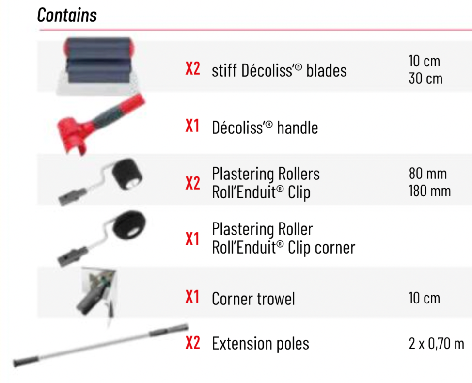 Decoliss System : Tape & Joint Kit -