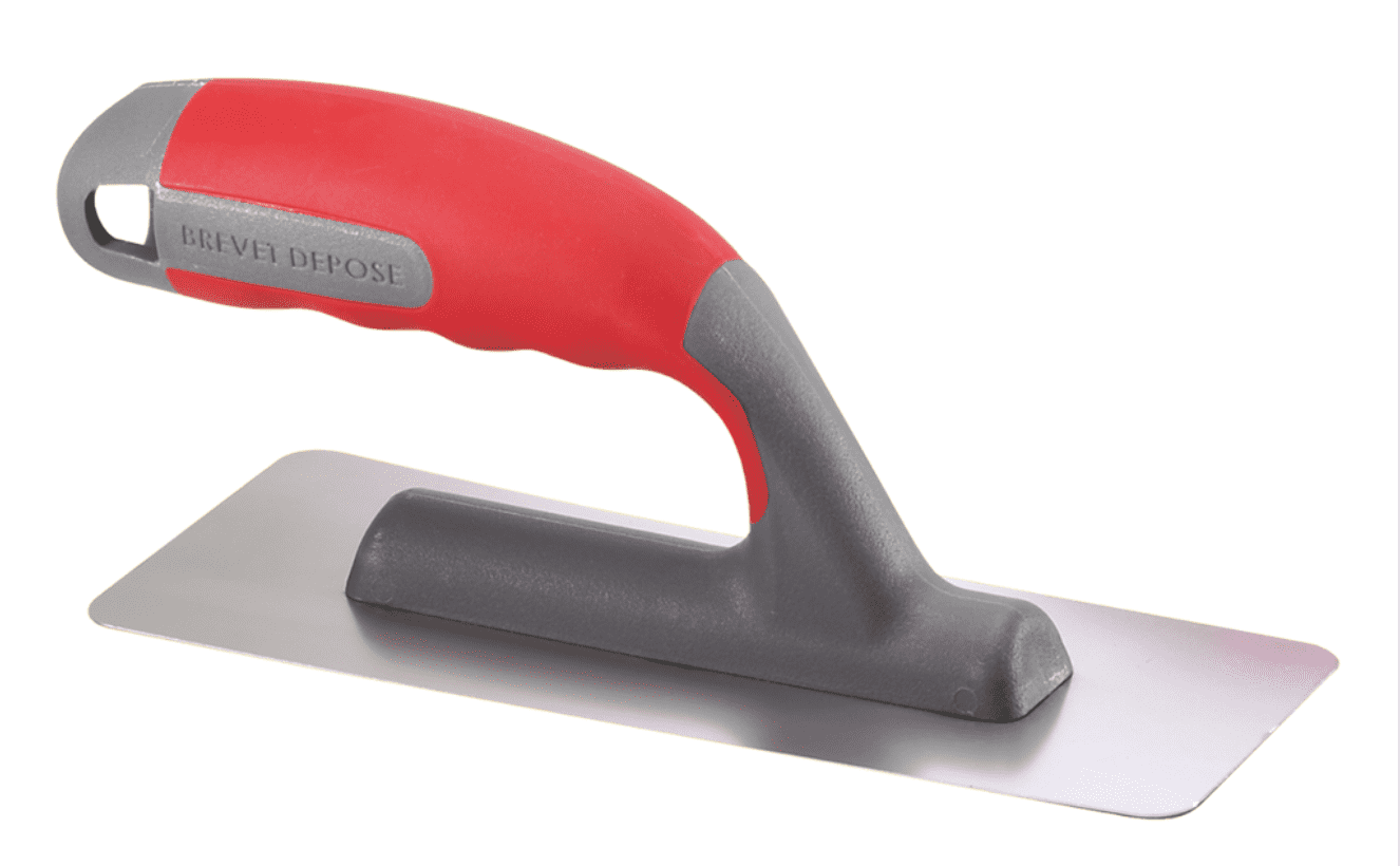 Classic finishing trowel - 20 x 8 cm / Red & Grey - 20 x 8 cm / Red & Grey