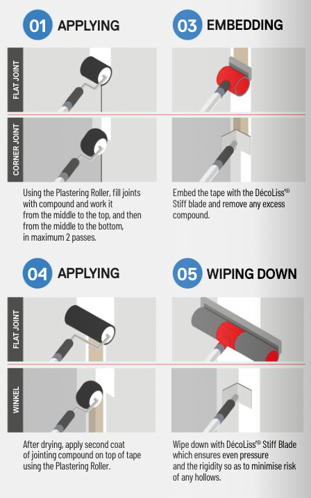 Extension pole for decoliss spatulas -